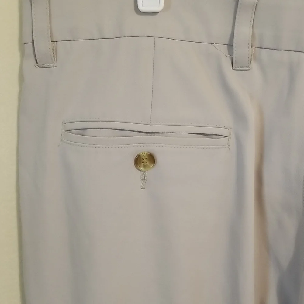 Callaway Men's Lightweight Tan Chino Golf Pants Athletic Wear Golfing Size 36x30
